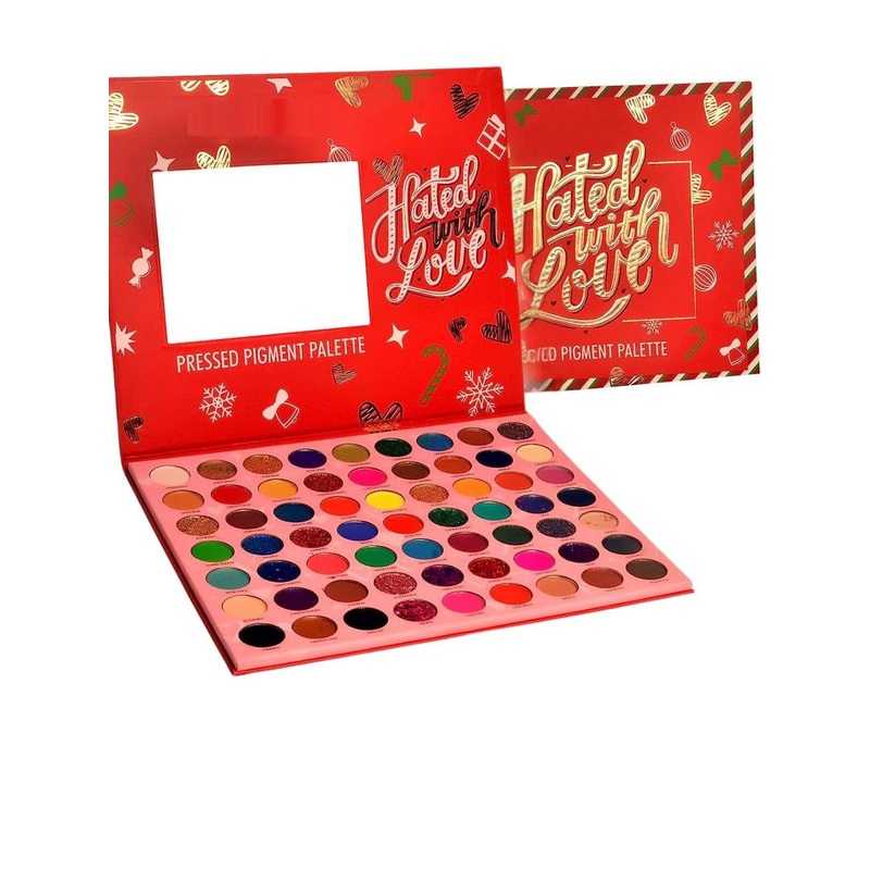 Huda Girl 63 Color Shimmery & Matte Finish Eyeshadow Palette With Mirror – 69 g