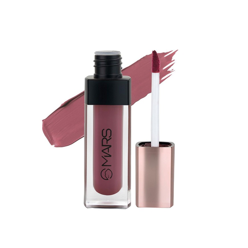 MARS Popstar Non Transfer Long Lasting Matte Liquid Lipstick 6ml – Fame 12