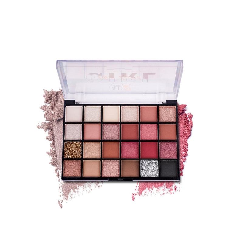 RED 4 The Best Girl 24 Colors Eyeshadow Palette- Shade- 02