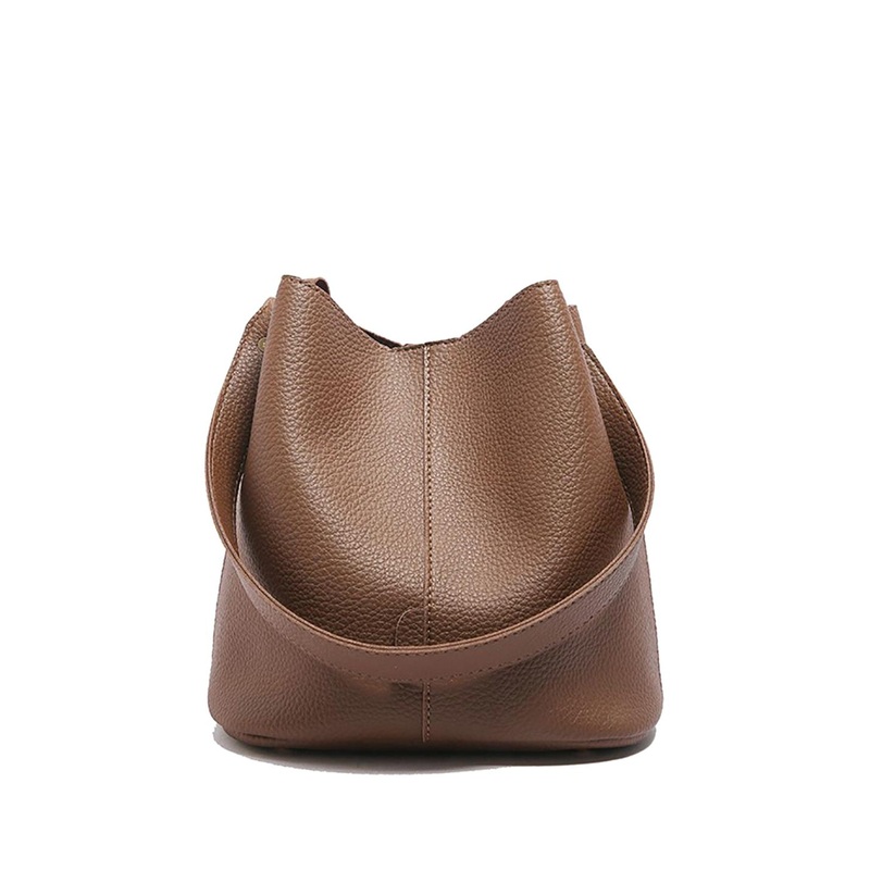 StyleCast x Revolte Suede Bucket Shoulder Bag