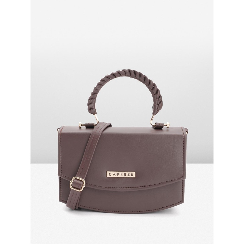 Caprese Giko Women Brown Medium Sling Bag
