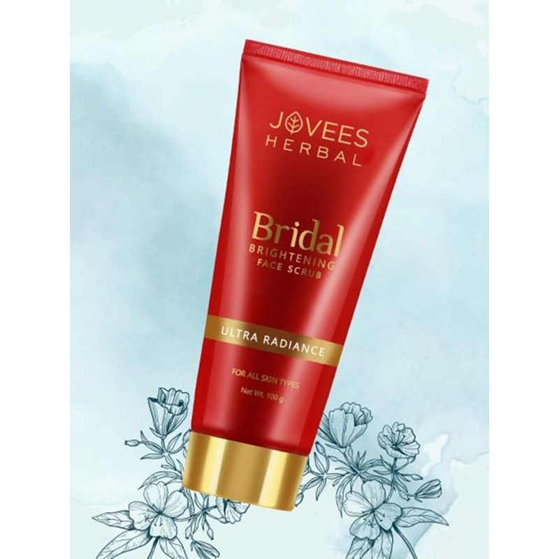 Jovees Herbal Bridal Brightening Ultra Radiance Vitamin C Face Scrub – 100 g