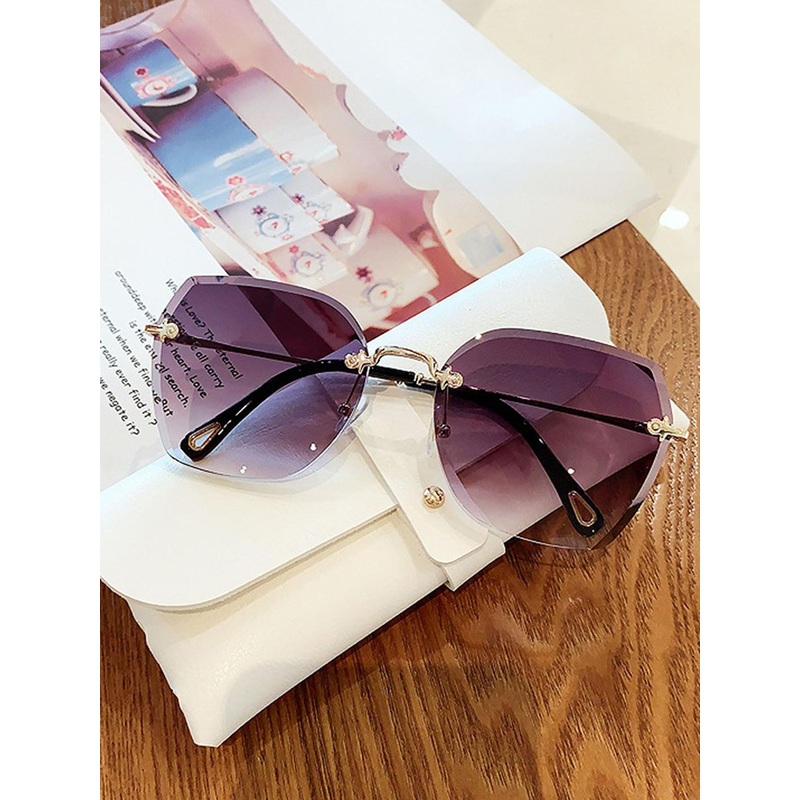 Leeway Women Oversized Sunglasses with UV Protected Lens LW-1487-