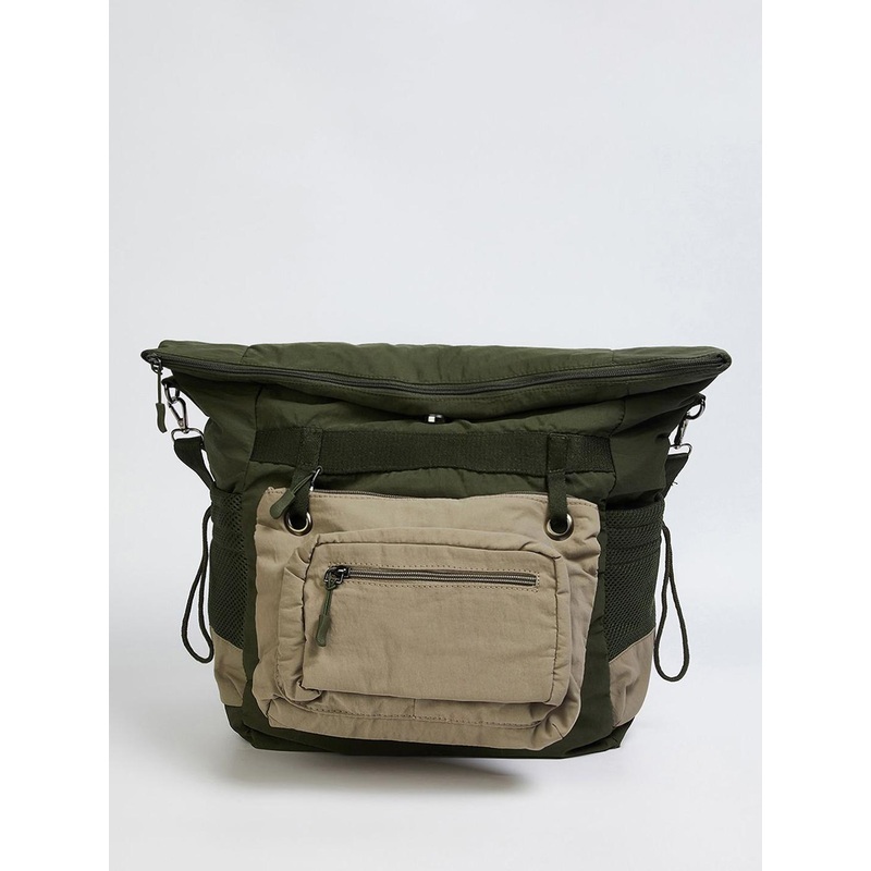 max Women Colourblocked Non-Padded Backpack