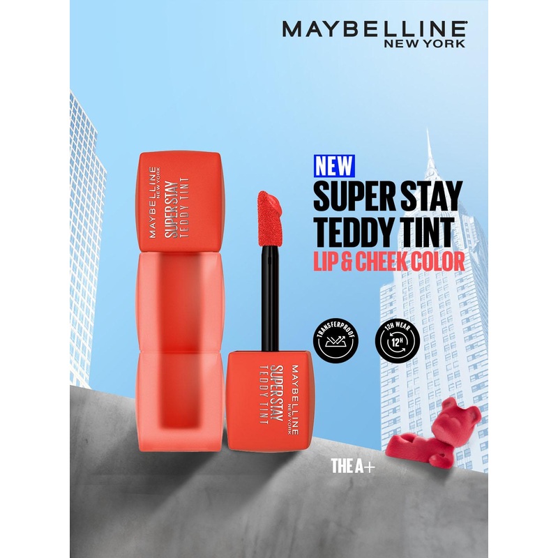 Maybelline New York Superstay Teddy Tint Lip & Cheek Color 5 ml – The A+ 70