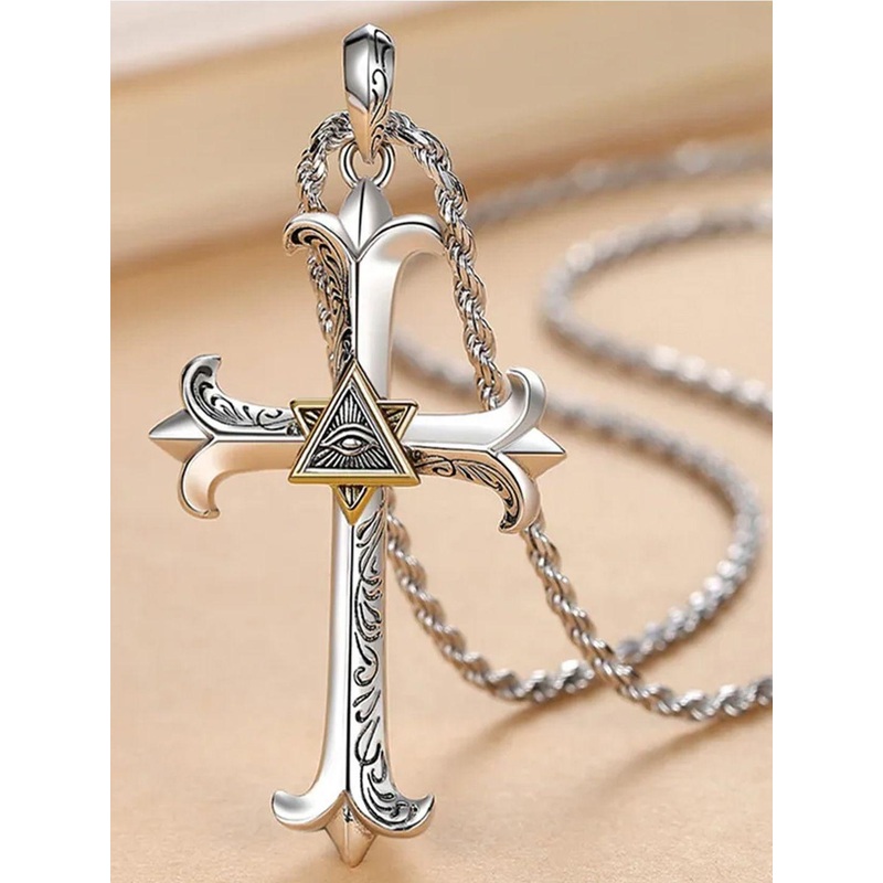 PIXFLIK Unisex Antique Necklace