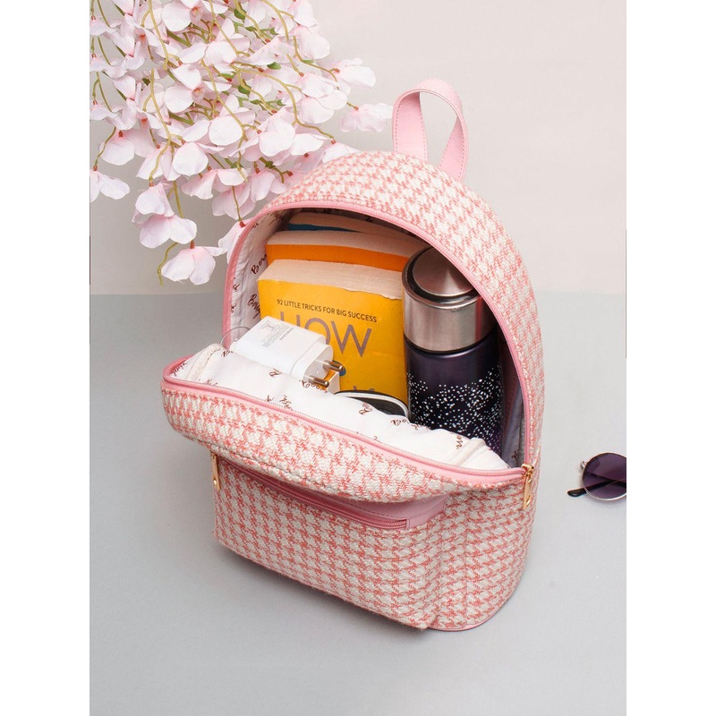 Berrylush Women Geometric Backpack