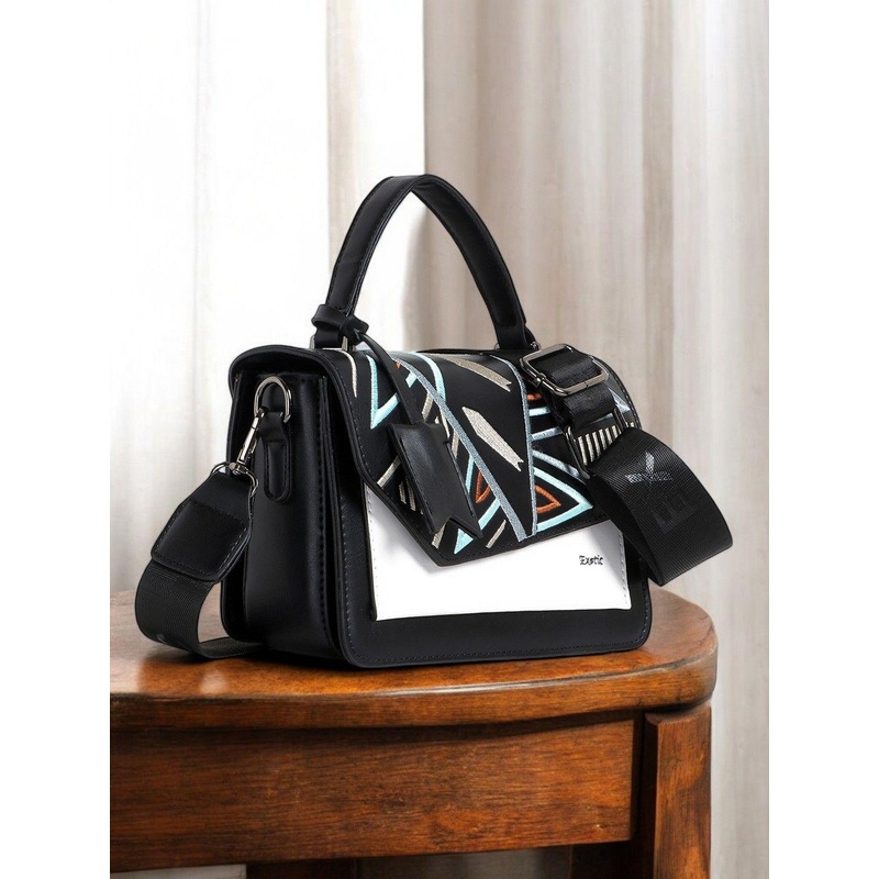 Exotic Women Geometric Sling Bag