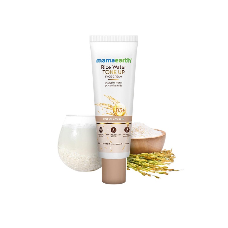 Mamaearth Rice Water Tone Up Face Cream With Niacinamide – 50g