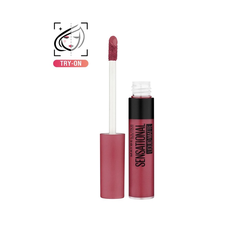 Maybelline Sensational Liquid Matte Lipstick – 23 Untamed Rose