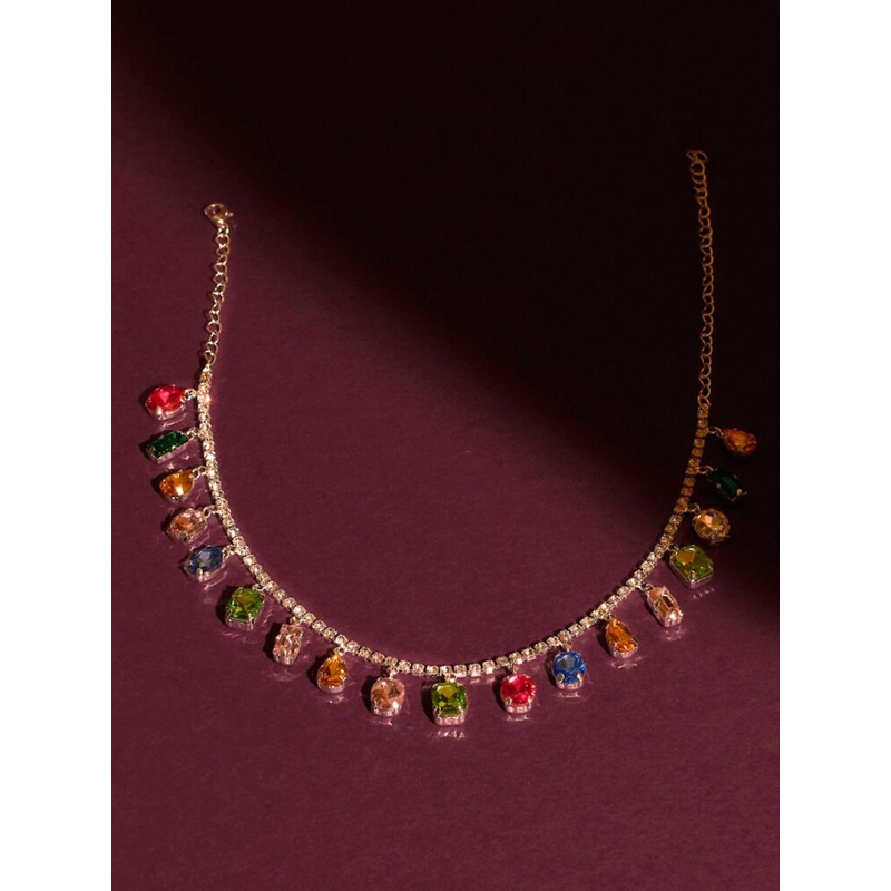 SALTY Stainless Steel Sundara Multi Stone Chain