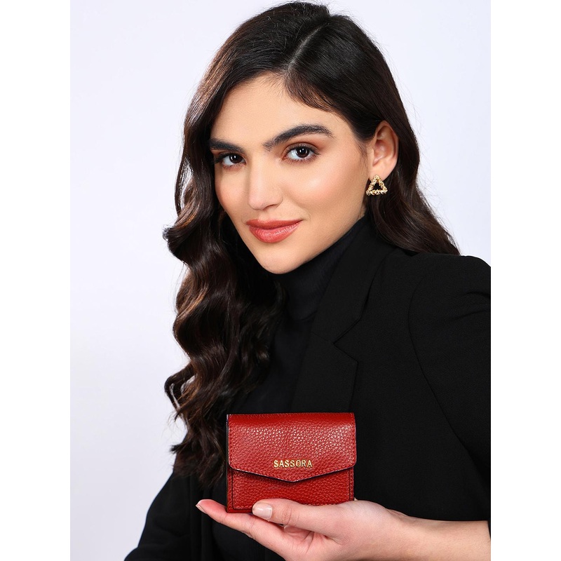 Sassora Leather Card Holder