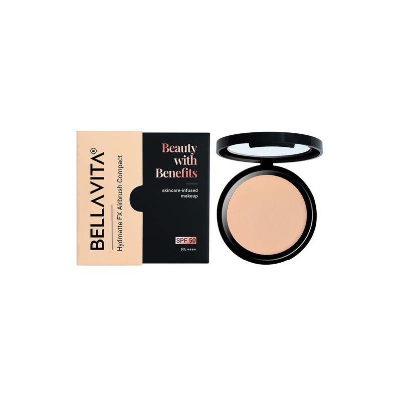 Bella Vita Organic Beauty With Benefits Compact SPF50 – 9 gm – Warm Sun