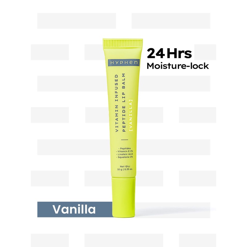 Hyphen Vitamin Infused Peptide Lip Balm for Dry Lips 10g – Vanilla