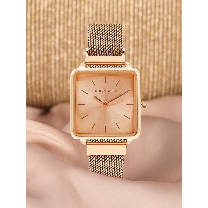JOKER & WITCH Women Rose Gold Analogue Watch AMWW310