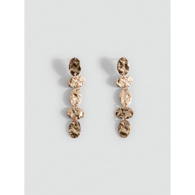 MANGO Contemporary Drop Earrings