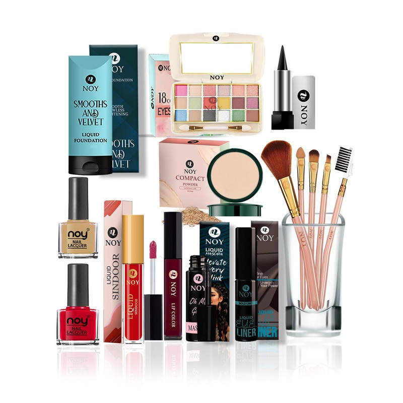 NOY 15 Pcs Waterproof Makeup Combo For Daily Wear – Combo No 155