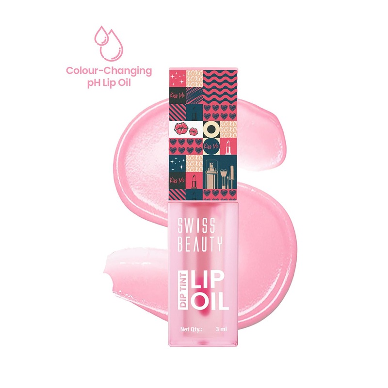 SWISS BEAUTY Dip Tint Lip Oil 3 ml – Peach