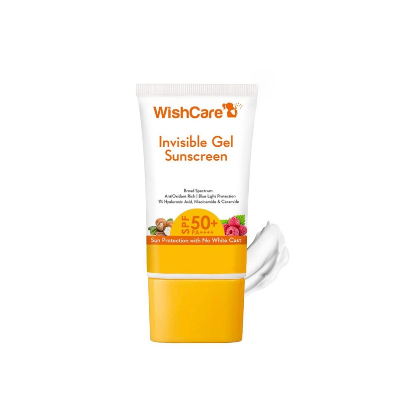 WishCare Invisible Gel Oil Free SPF 50+ PA++++ Sunscreen – 50 g