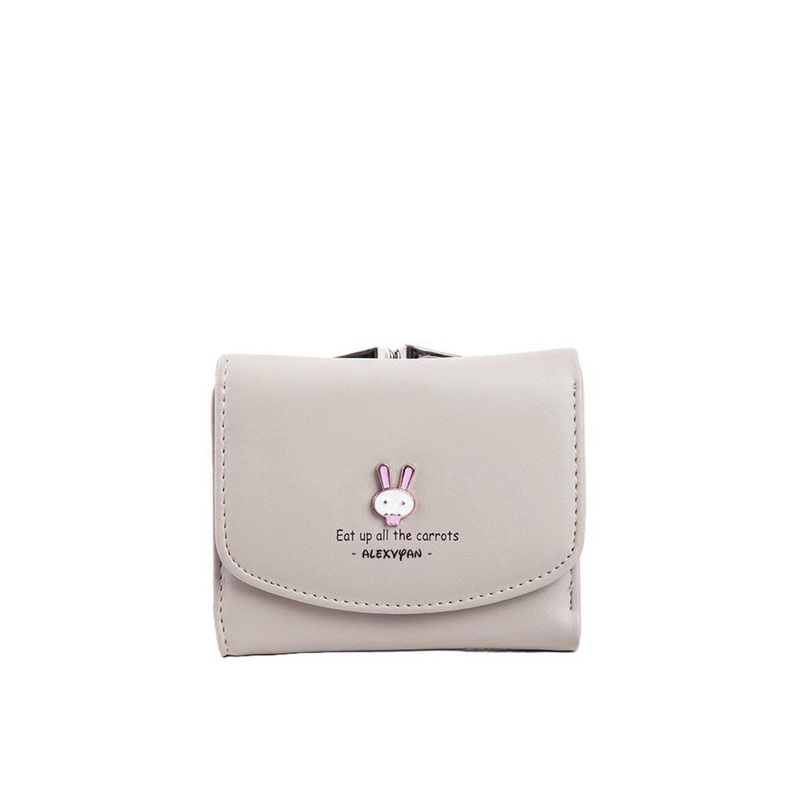 Alexvyan Women Typography PU Three Fold Wallet