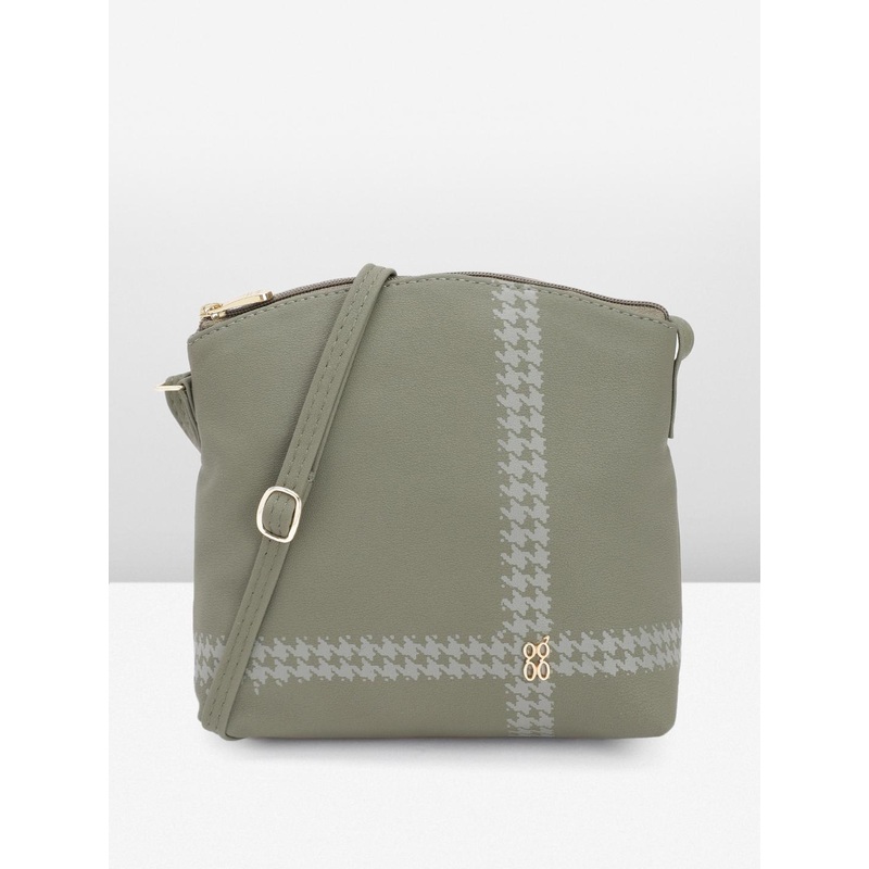 Baggit Abstract Printed Structured Sling Bag