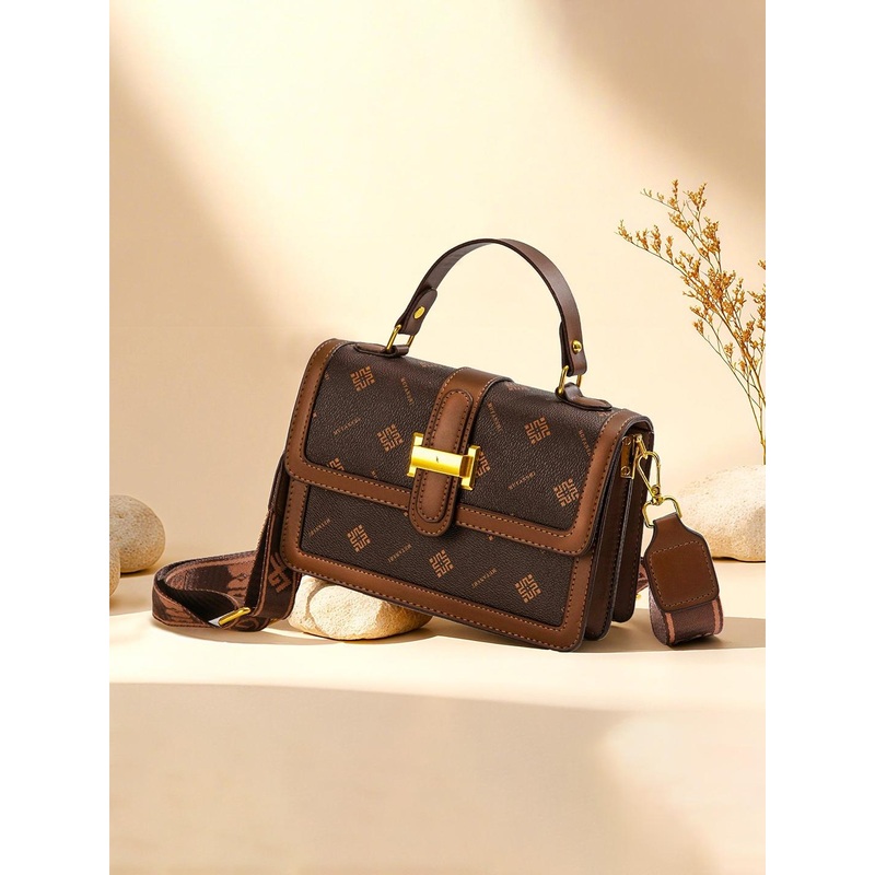 Diva Dale Women Textured Oversized Structured Sling Bag