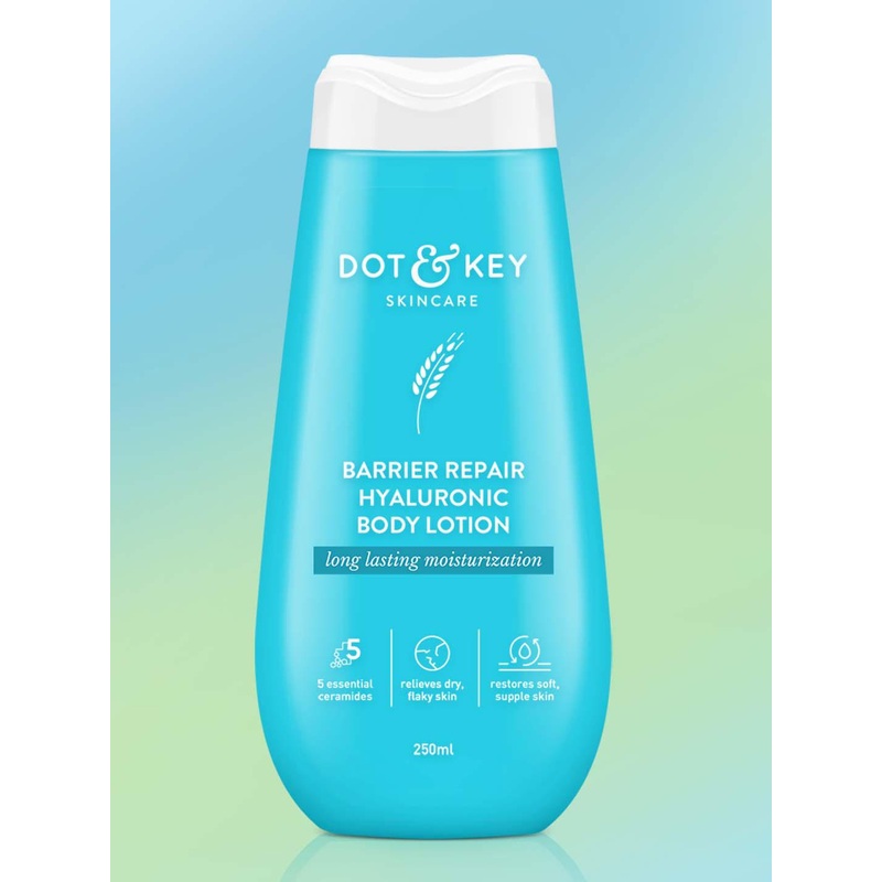 DOT & KEY Barrier Repair Hyaluronic Body Lotion & Japanese Rice Water – 250ml