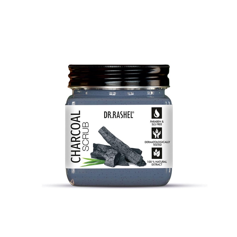 DR.RASHEL Charcoal Face Scrub Remove Impurities-380ml