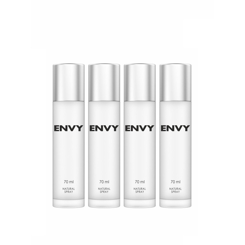 Envy Women Set of 4 Long Lasting Natural Spray – 70 ml Each