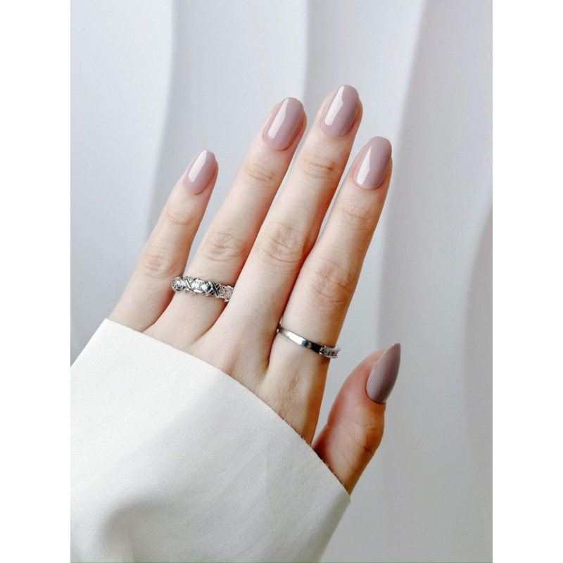 FEELHIGH 24-Pcs Long Lasting Quick Fix Artificial Nail Set – A18