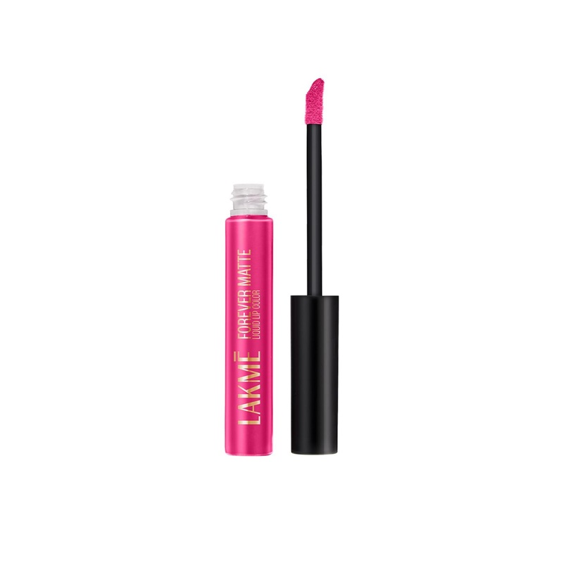 Lakme Forever Matte Lightweight & Transferproof 16Hr Liquid Lipstick 5.6ml – Pink Prom