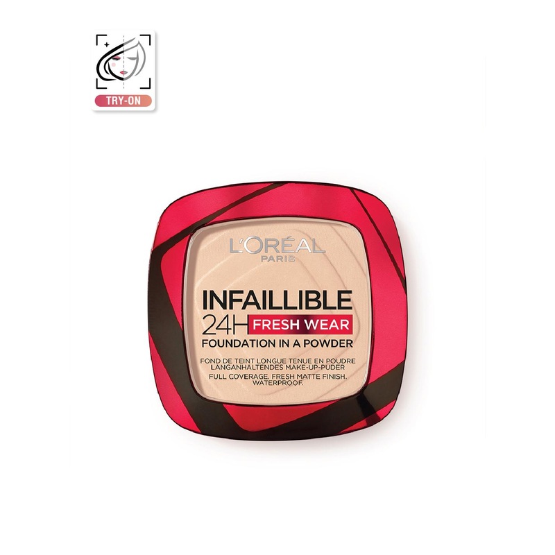 LOreal Paris Infallible 24H Fresh Wear Powder Foundation 9g – Ivory 20