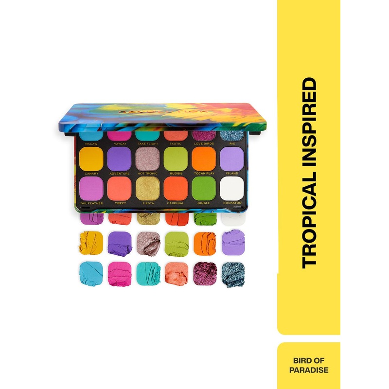 Makeup Revolution London Forever Flawless Eyeshadow Palette – Bird of Paradise