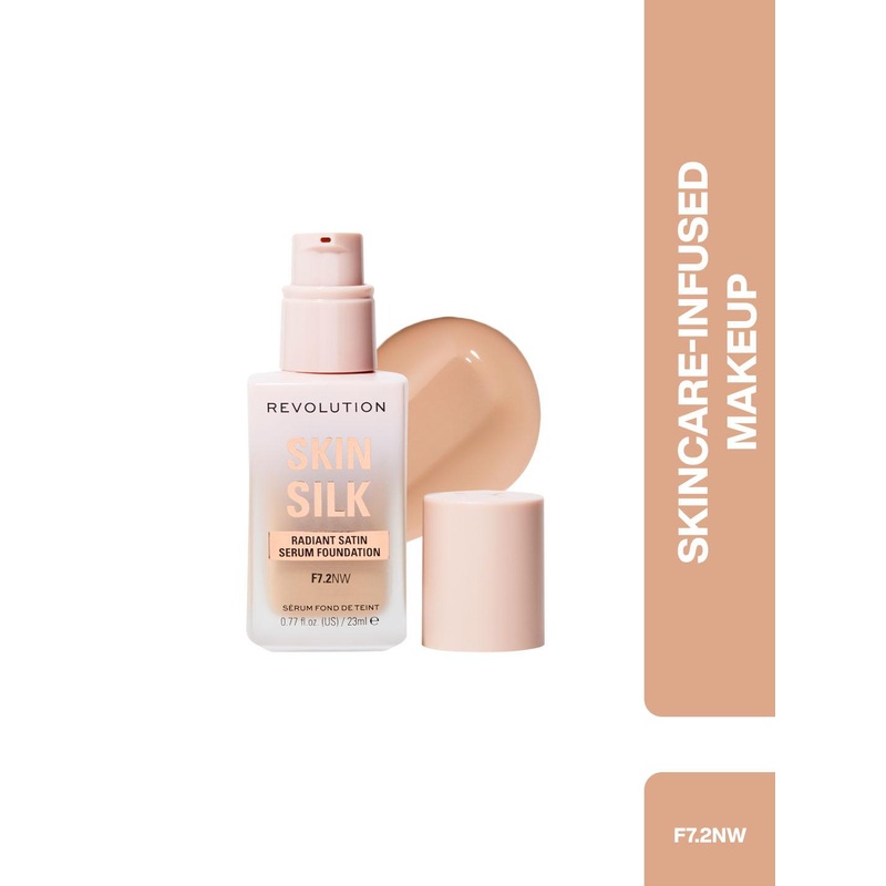 Makeup Revolution London Skin Silk Radiant Satin Serum Foundation 23ml – F7.2NW