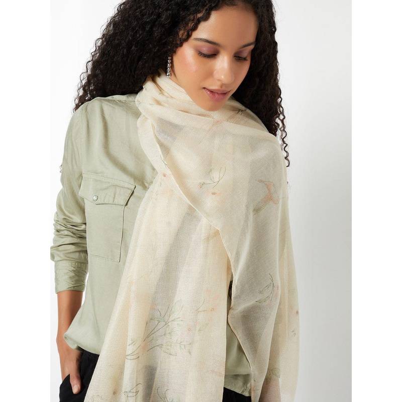 max Floral Printed Scarf