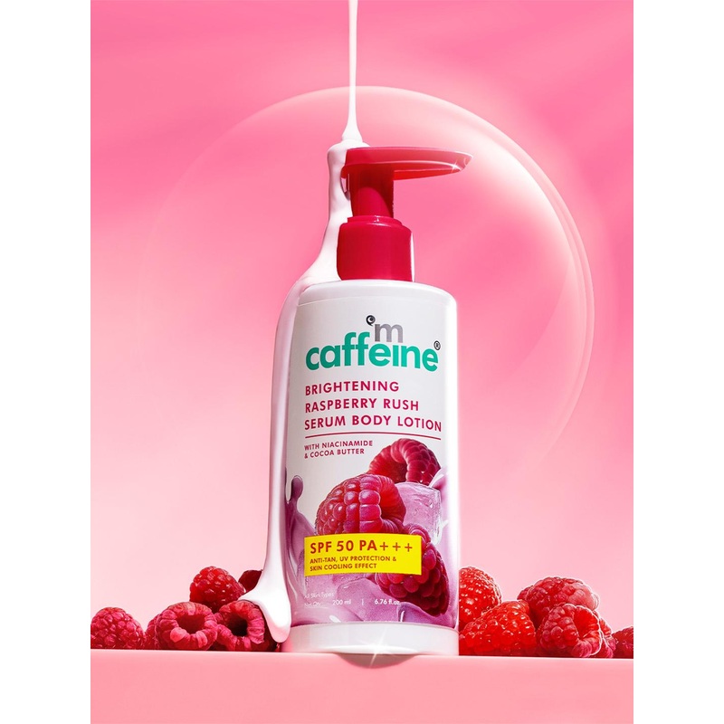 MCaffeine Raspberry Body Lotion SPF 50 – 200 ml