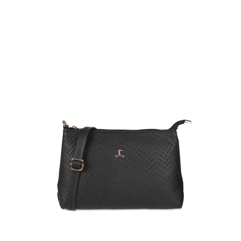 Mochi Women Textured Bowling Sling Bag