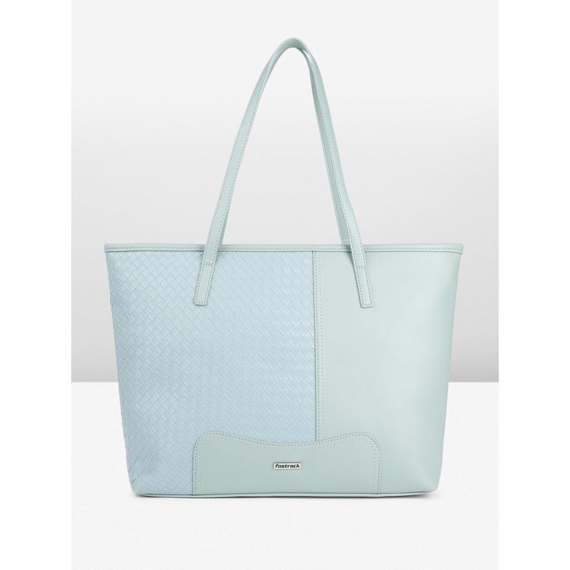 Fastrack Textured Oversized Structured Shoulder Bag