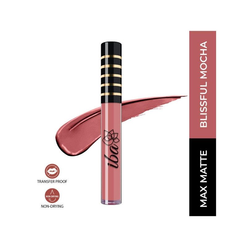 Iba Maxx Matte Liquid Lipstick – Blissful Mocha 2.6 ml