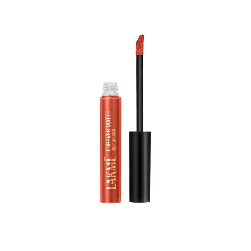 Lakme Forever Matte Lightweight & Transferproof 16Hr Liquid Lipstick 5.6ml – OrangeTango