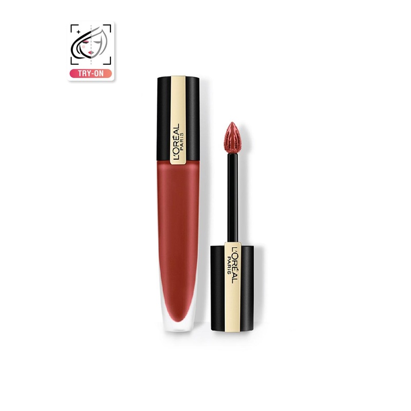 LOreal Paris Rouge Signature Matte Liquid Lipstick 7ml – I Amaze 130