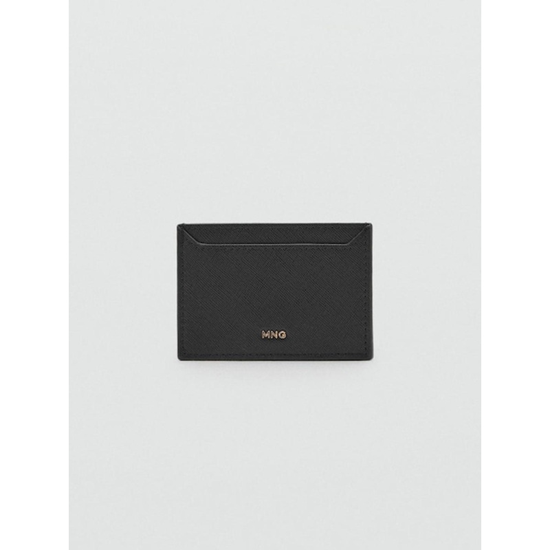 MANGO Women Abstract Textured Card Holder