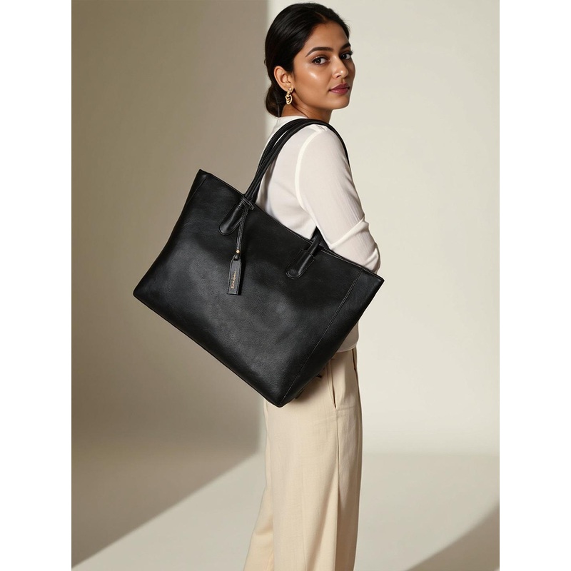 Mast & Harbour PU Structured Shoulder Bag