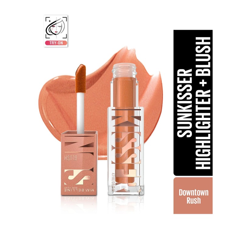Maybelline New York Sunkisser 12H Wear Highlighter + Blush 4.7g – Downtown Rush 01