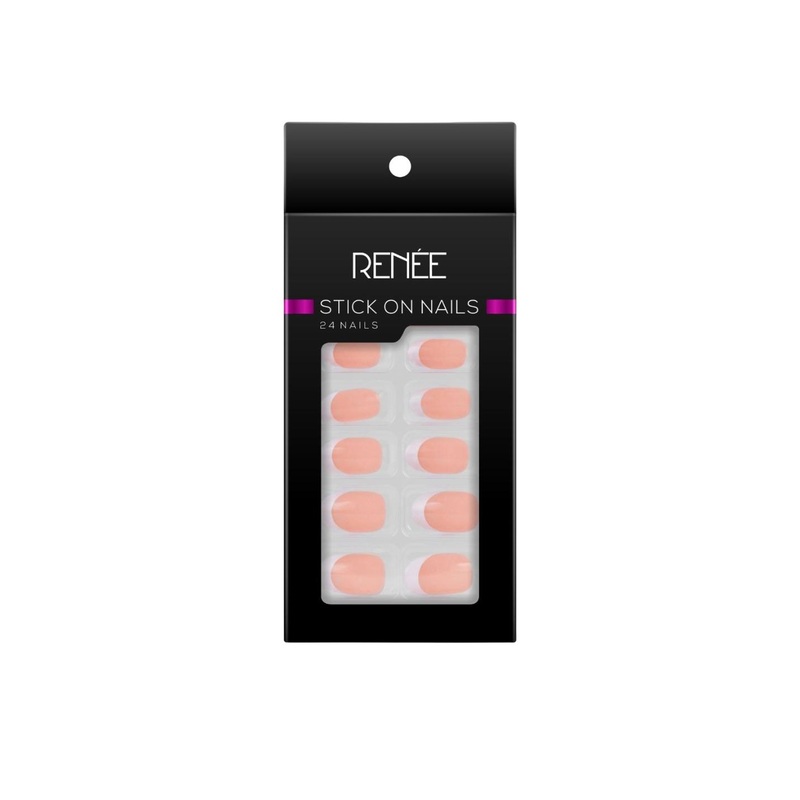 Renee 24Pcs Reusable Stick On Nails – FTN 01