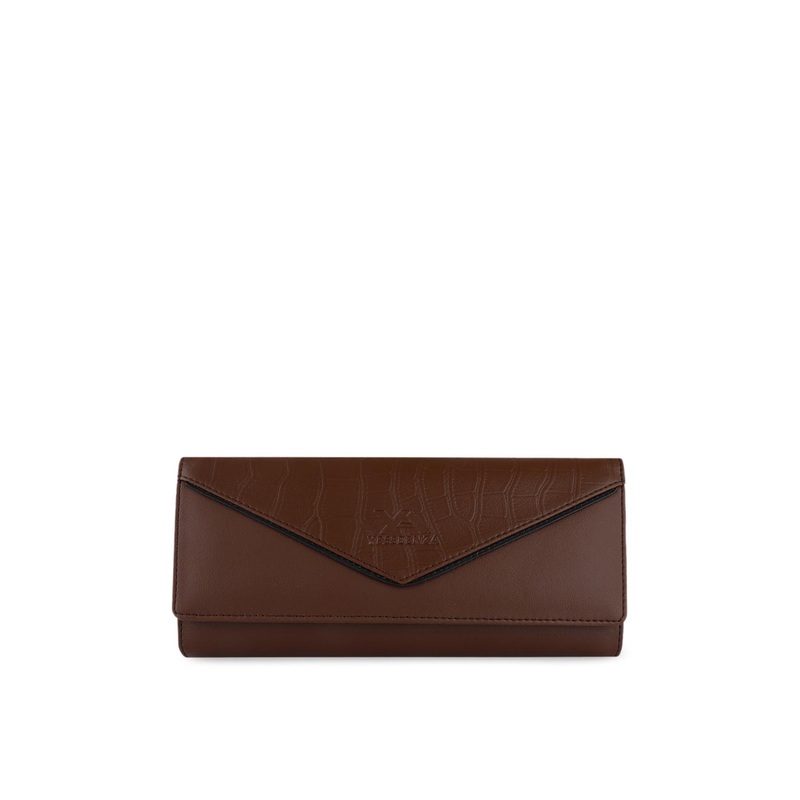 YESSBENZA Women Brown Envelope Clutches
