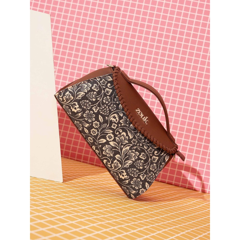 Alt by Zouk  Saisha Floral Printed Structured Sling Bag