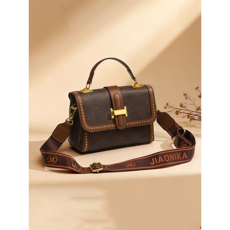 Diva Dale Women Textured Structured Satchel Bag