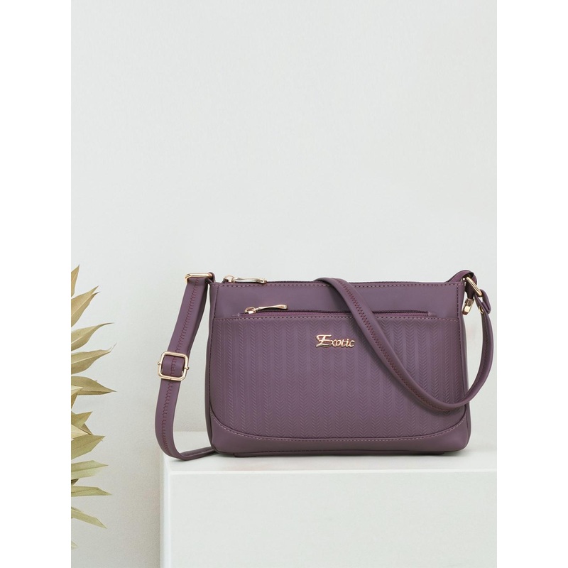 Exotic PU Shopper Sling Bag