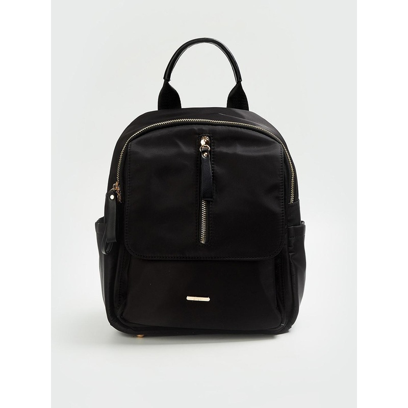 Ginger by Lifestyle Women Black Synthetic Backpack